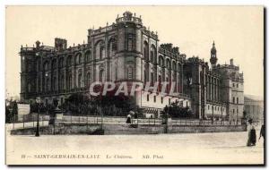 Postcard Old Saint Germain En Laye Le Chateau