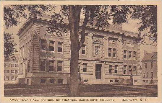 New Hampshire Hanover Amos Tuck Hall School Of Finance Dartmouth College Albe...