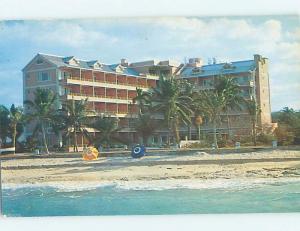 Damaged Back Pre-1980 DOLPHIN MOTEL Nassau Bahamas F6148