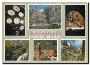 Postcard Modern Moustiers Sainte Marie Alpes de Hautes Provence Cite de la Fa...