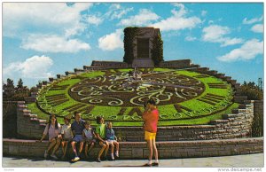 The Hydro Floral Clock, Niagra Falls, Ontario, Canada, 60´s-80´s