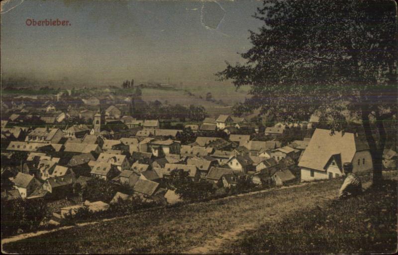 Oberbieber Germany Neuwied - Homes c1910 Postcard