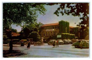 STANFORD, CA California ~ The STANFORD University UNION  c1940s Cars Postcard