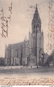 ESSEN A. D. Ruhr, North Rine-Westphalia, Germany, PU-1904; Kreuzeskirche