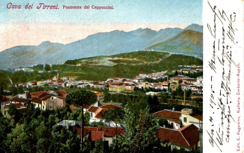 Italy - Cava de Tirreni. View from the Capuchins