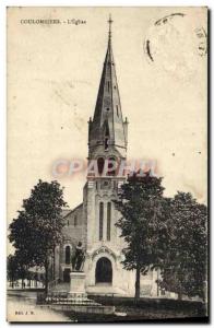 Postcard Old Coulsdon L & # 39Eglise