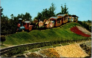 Disneyland Postcard Casey Jr. Train Ride in Fantasyland 