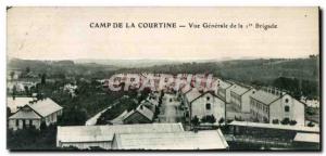 Postcard Old Camp curtain general view of the bridge Militaria