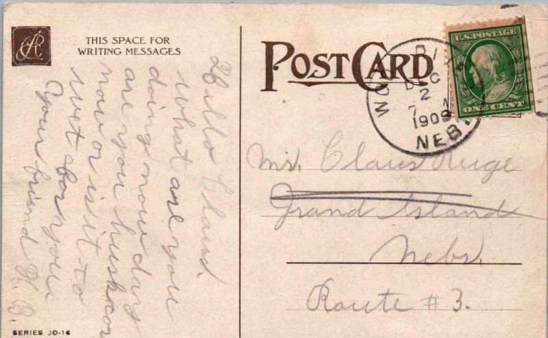 Lady Barber - Getting a Close Shave - in 1909