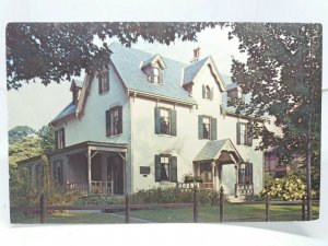 Harriet Beecher Stowe House Hartford Connecticut  USA Vintage Postcard