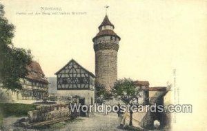 Partie auf der Burg mit tiefem Brunnen Nurnberg Germany Unused 