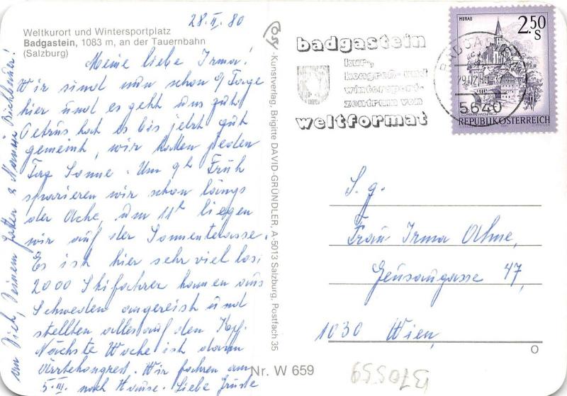 B70559 Bad Gastein Austria