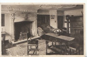 Worcestershire Postcard - Cromwell Room - Lygon Arms - Broadway - Ref 506A