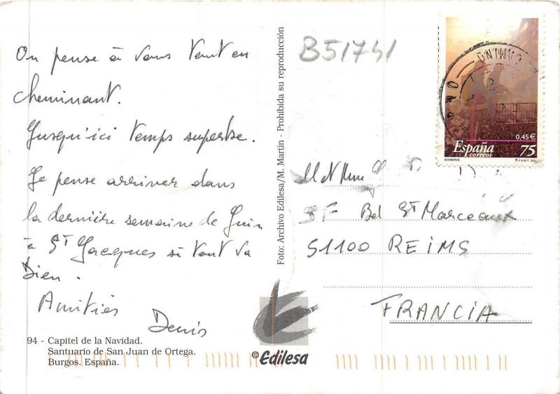 B51741 Capitel de la Navidad Burgos spain