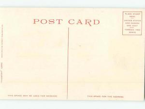 Divided-Back WHITE HOUSE HISTORIC HOME Washington DC hJ5233