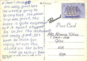 Sherwood's Hotel and Cottages Pembroke Bermuda Postcard