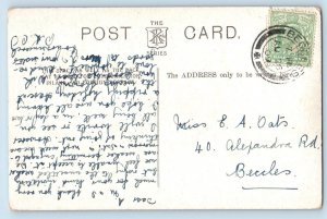 Suffolk England Postcard General View from the Pier Lowestoft 1909 Posted