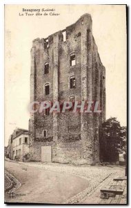 Old Postcard Beaugency Loiret The so-called Tower of Cesar