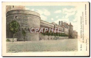 Old Postcard Nantes Chateau