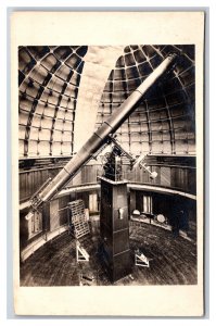 RPPC Lick Observatory Telescope San Jose California CA UNP Postcard V6
