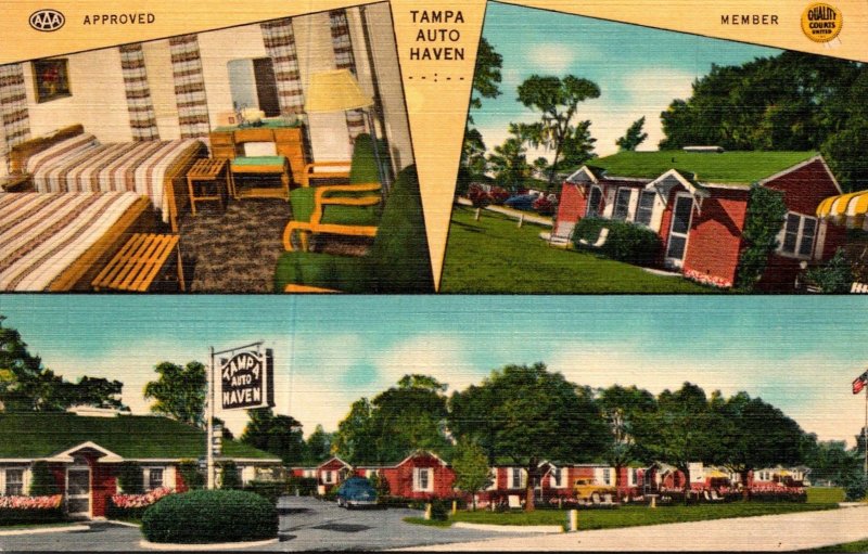 Florida Tampa The Tampa Auto Haven 1951