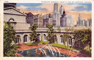 Chicago Illinois 1941 Postcard McKinlock Memorial Art Institute