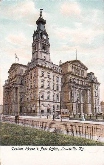 Kentucky Louisville Custom House & Post Office