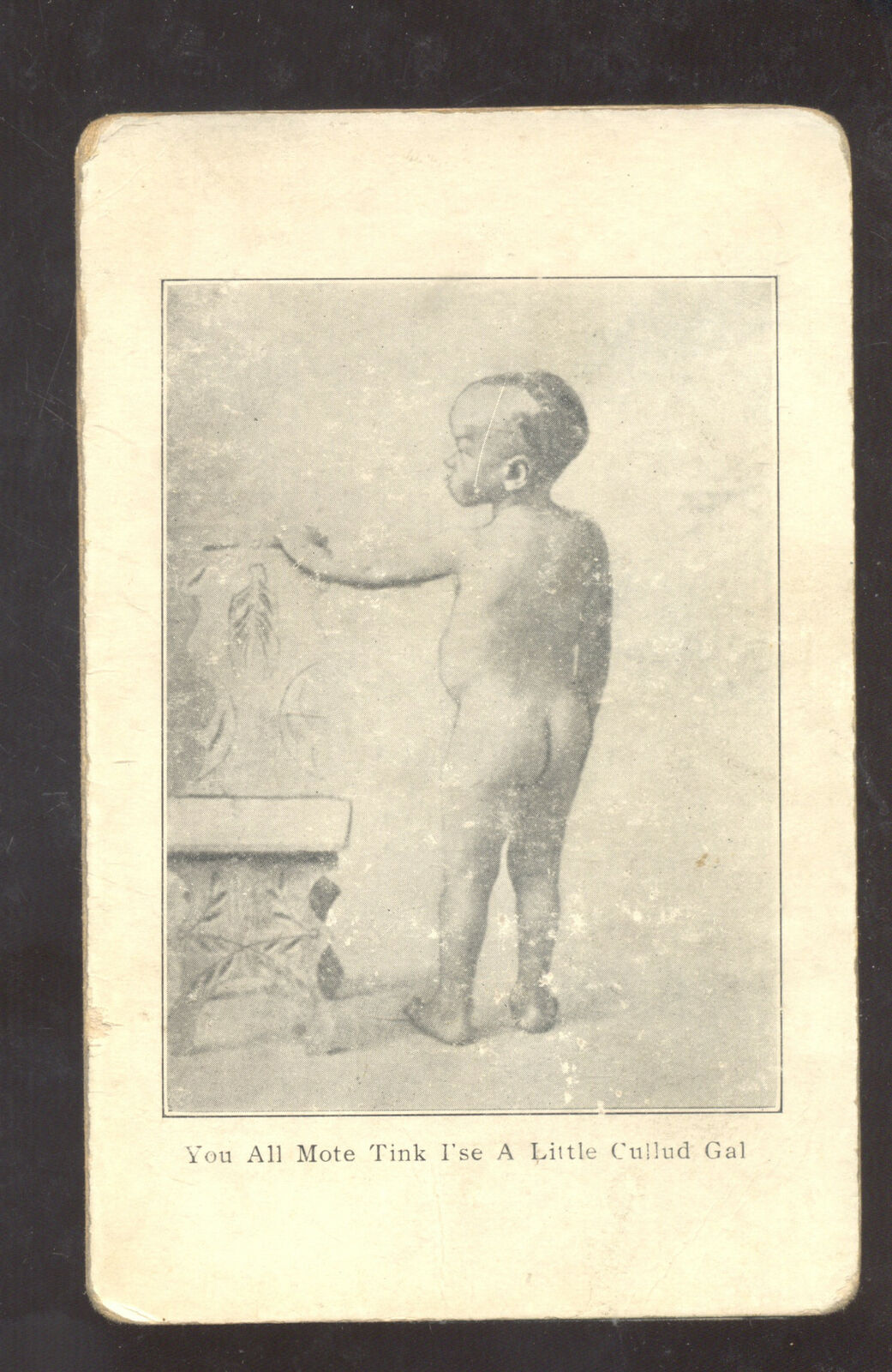 Vintage African American Nude - Black Americana African American Baby BOY Naked Nude Vintage Foldout  Postcard | Topics - Holidays & Celebrations - Other, Postcard / HipPostcard