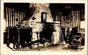 VINTAGE ADVERTISING RED HOUSE MD CHIMNEY CORNER REAL PHOTO POSTCARD 17-57