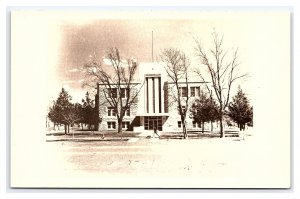 Russell County Courthouse Russell Kansas RPPC Postcard