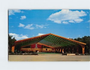 Postcard Franciscan Fathers St. Francis Monastery & College Burlington Wisconsin