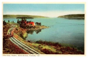 Postcard ROAD SCENE Digby Nova Scotia NS AP4796