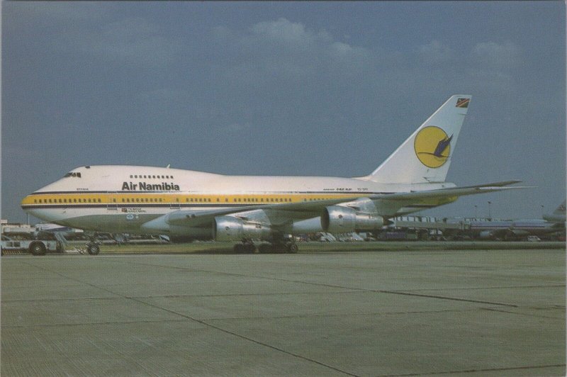 Aviation Postcard - Air Namibia V5-SPF B747SP Aeroplane   RR17068 