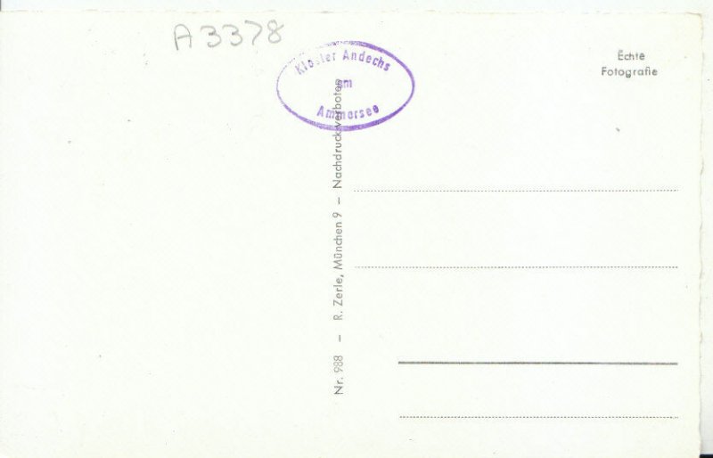 Germany Postcard - Kloster Andechs Und Herrsching Am Ammersee - Ref 19616A