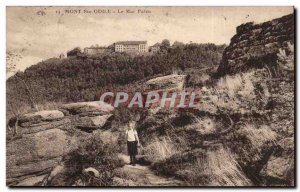 Mont Saint Odile Old Postcard The Pagan Wall