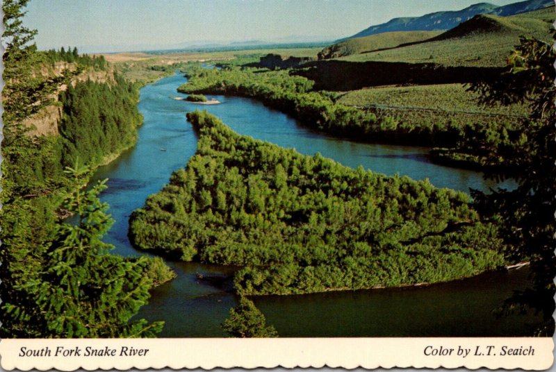 Idaho South Fork Snake River Viewpoint Along US 26