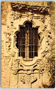 Postcard - The Rose Window, Mission San Jose - San Antonio, Texas