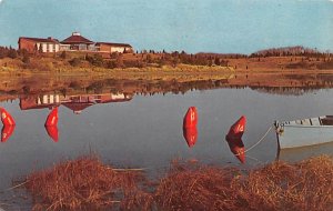 Cape Cod National Seashore Visitor Center overlooking the Salt Pond - Cape Co...