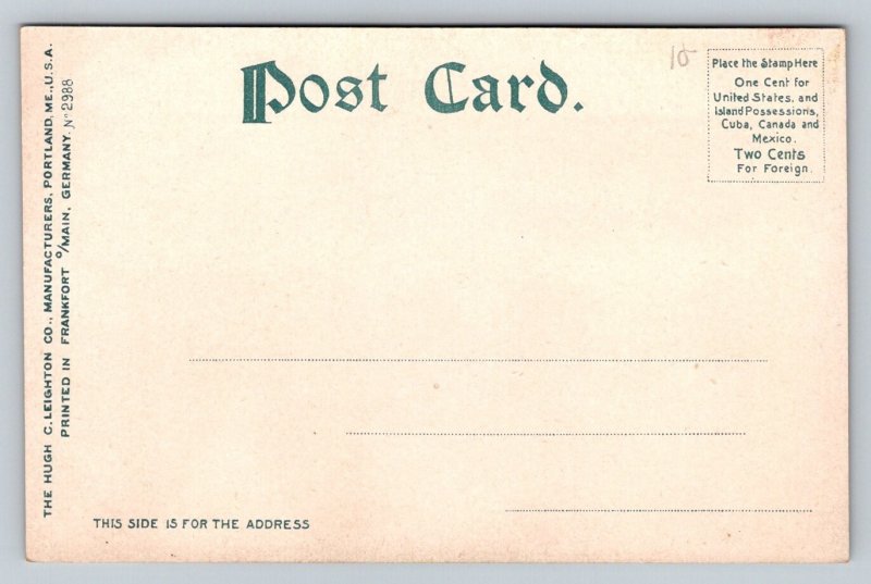 Rangeley Lakes   Maine  Postcard