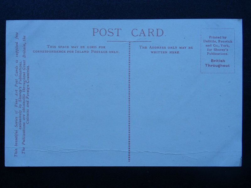 Essex OLD ENGLISH STOCKS sign To BRENTWOOD ROMFORD & DODDINGHURST c1906 Postcard
