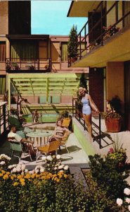 USA Minnesota Minneapolis The Curtis Motor Lodge Vintage Postcard C267