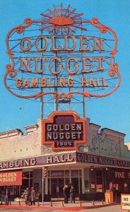Postcard Early View of Golden Nugget Casino, Las Vegas, NV.         P2
