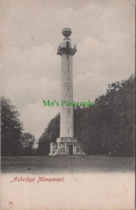 Hertfordshire Postcard - Ashridge Monument, Bridgewater Monument  RS33173