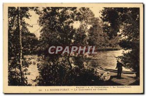 Old Postcard La Roche Posay La Gartempe At Casino