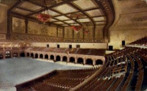 Interior of Auditorium - St. Paul, Minnesota MN  