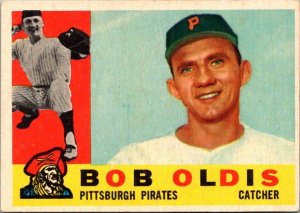 1960 Topps Baseball Card Bob Oldis Pittsburgh Pirates sk10601