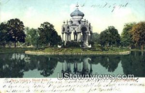 Music Pavilion, Forest Park - St. Louis, Missouri MO Postcard
