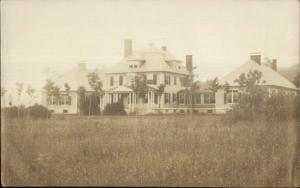 Hospital? Montpelier VT Cancel c1910 Real Photo Postcard