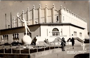 B.C. Tijuana Mexico JAI-ALI EL FRONTON RPPC Postcard Z24