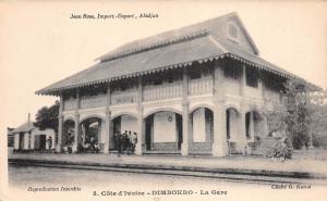 B84805 ivory coast dimbokro la gare   africa railway station train